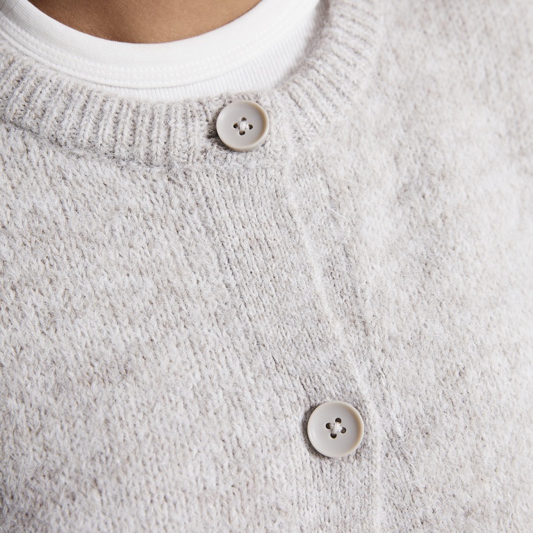 Knit cardigan "Alva" Light Beige